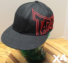 VERY NICE YOUTH TAPOUT TAP OUT BLACK HAT EMBROIDERED VERY GOOD CONDITION