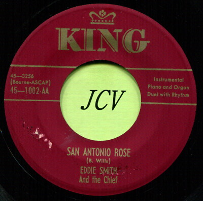 EDDIE SMITH Bow Wow Boogie / San Antonio Rose) COUNTRY 45 RPM RECORD
