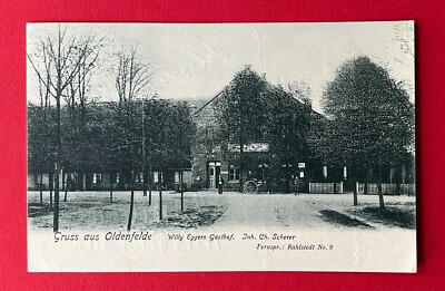 AK HAMBURG Oldenfelde 1907 Willy Eggers Gasthof    ( 141251