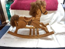 Home Decor Wooden Rocking Horse 11 Long 8 High Home And Garden Decor