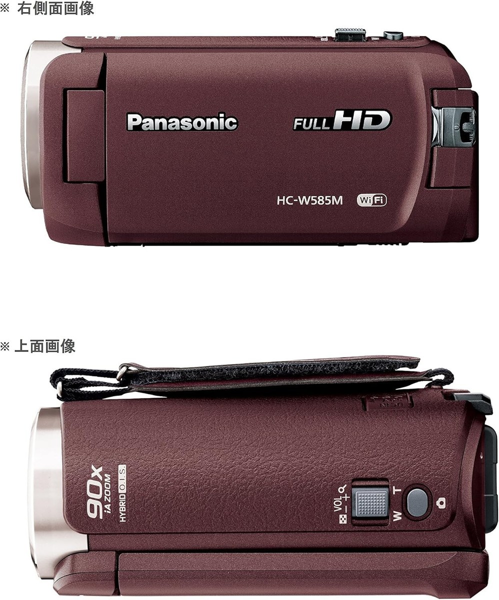 Panasonic フルHD ビデオカメラ ブラウン　HC-W585M デジタルハイビジョンビデオカメラ HC-W585Mを発売 | 個人向け