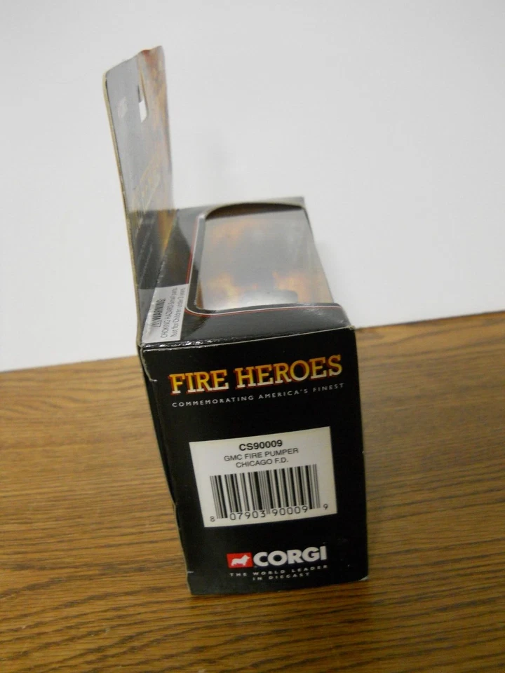 Corgi Fire Heroes 1966 GMC Chicago Engine #18 Fire Pumper Red Die Cast 1:64 - Image 3 of 4