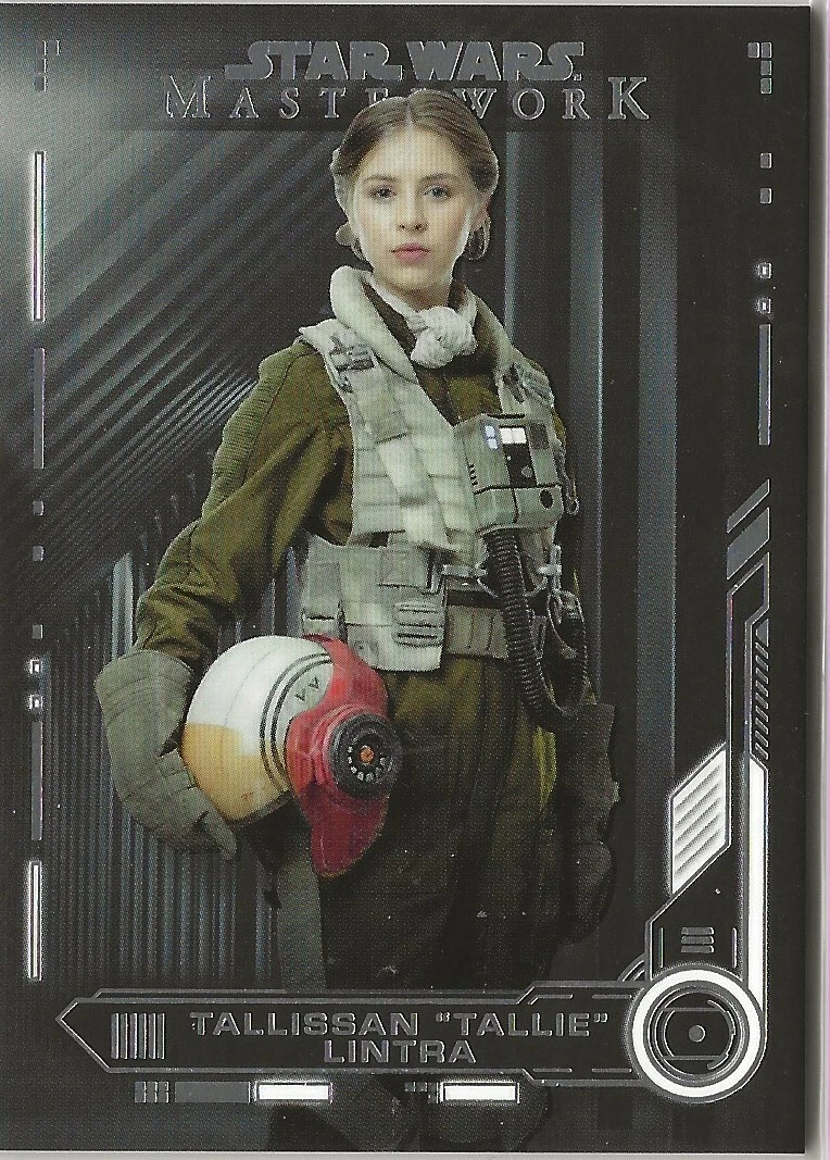 2019 Topps Star Wars Masterwork Trading Cards - TALLOSSAN "TALLIE LINTRA CARD 59