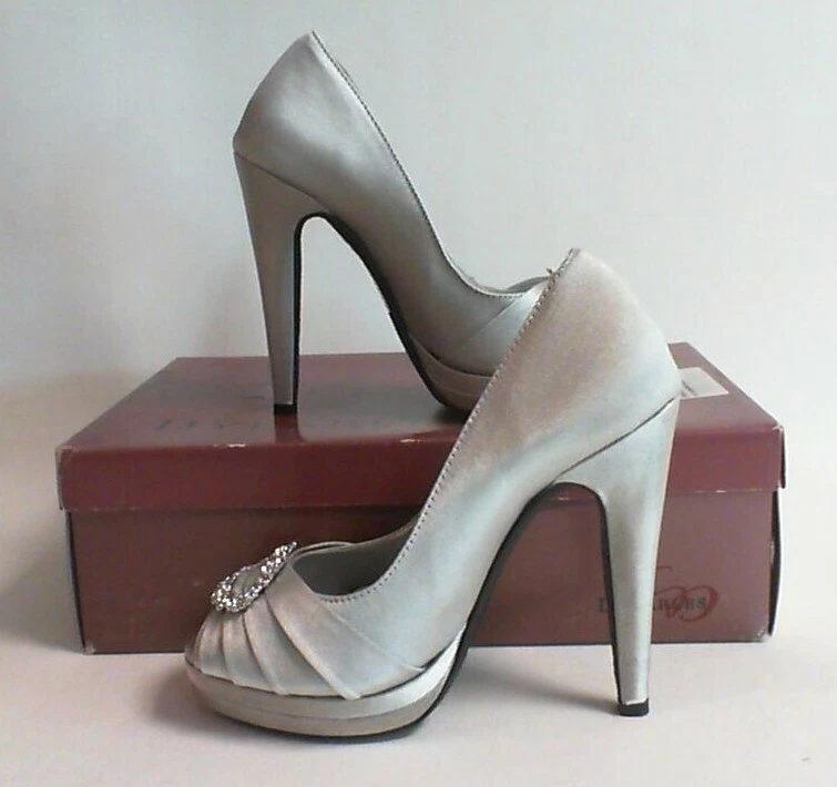 Silver bridesmaid cheap shoes uk