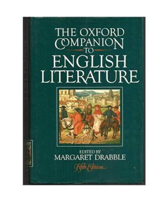 Oxford Companion English Literature [Oxford Companion To English Literature], Va