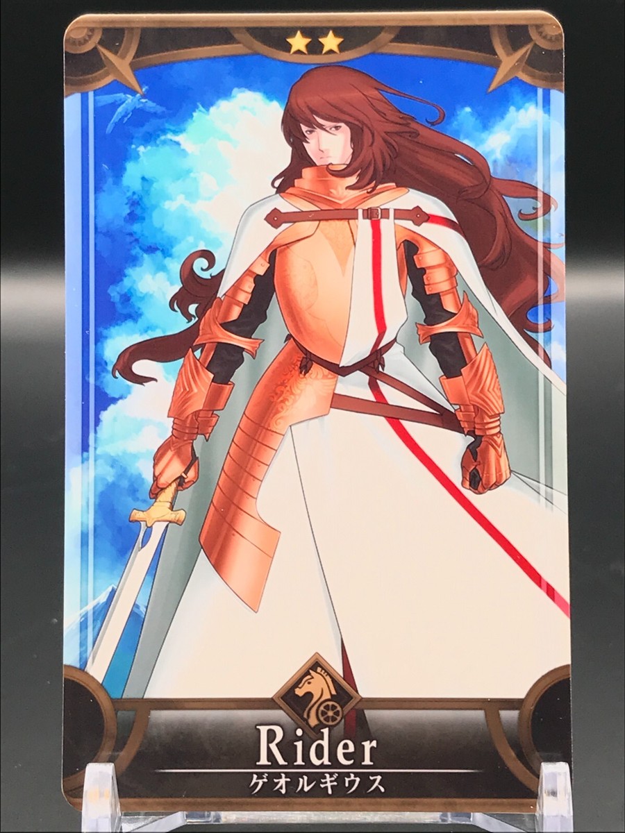 Georgios FGO ARCADE GAME Card TCG Fate/Grand Order TYPE-MOON JAPAN
