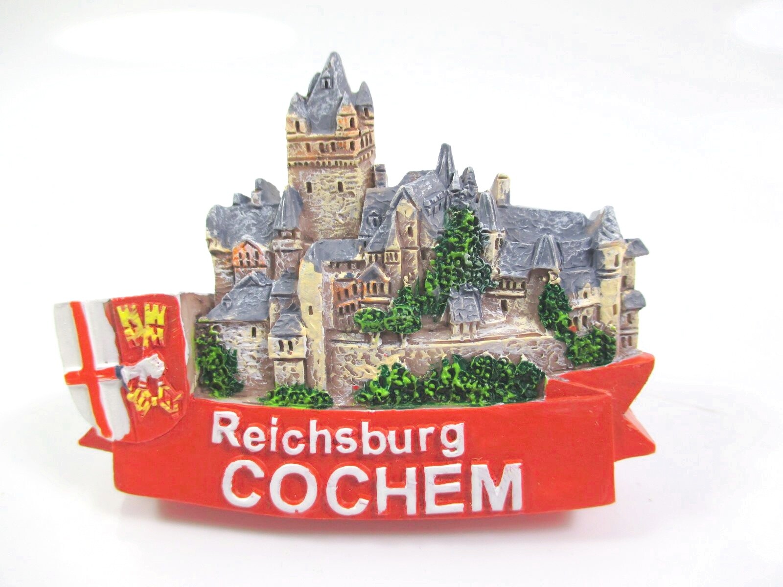 Reichsburg Cochem magnet poly souvenir Germany Rhineland-Palatinate (125)