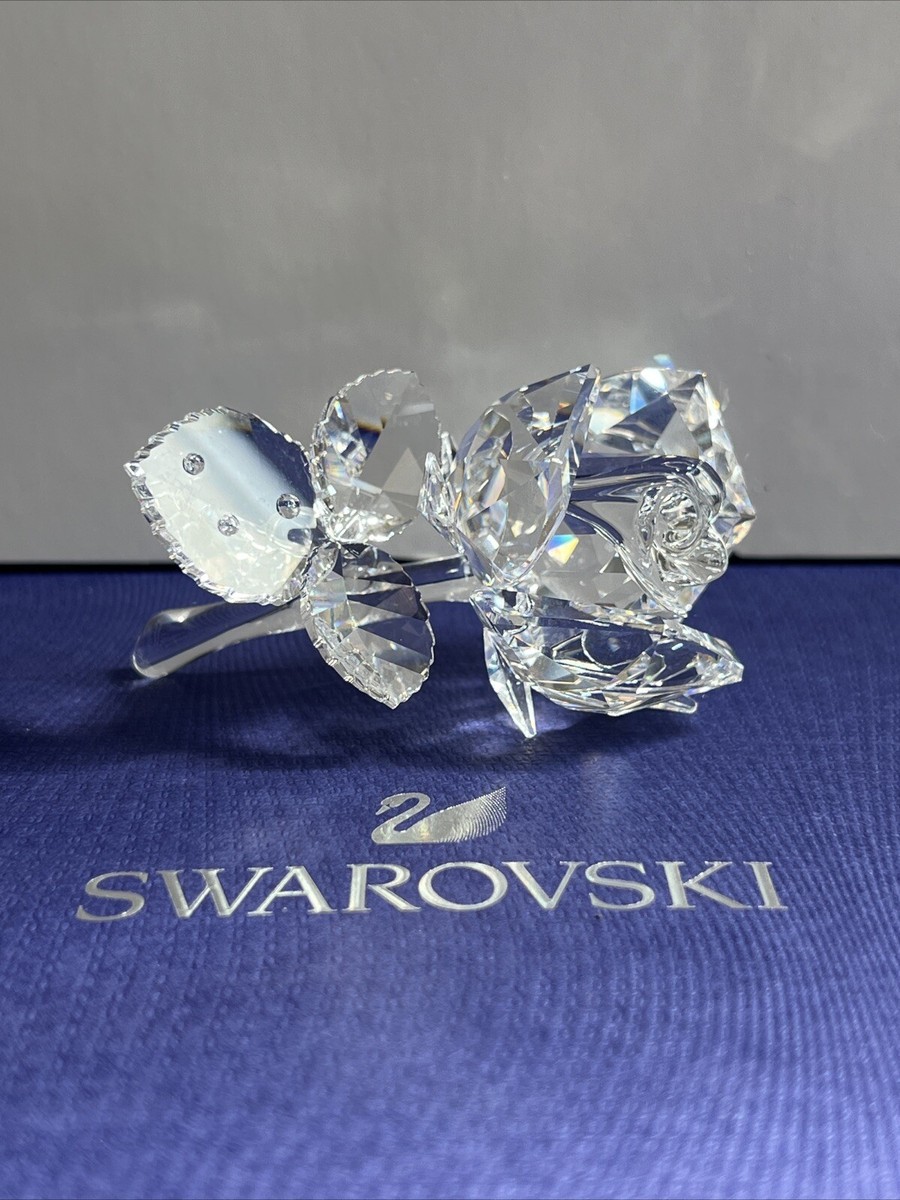 Swarovski Rose Blossom with Dew 174956 Mint in Box. | eBay