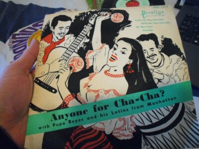 Pupo Rayes und seine Lateiner vom Manhattan Orchestra - jemand für Cha-Cha? (7'',...