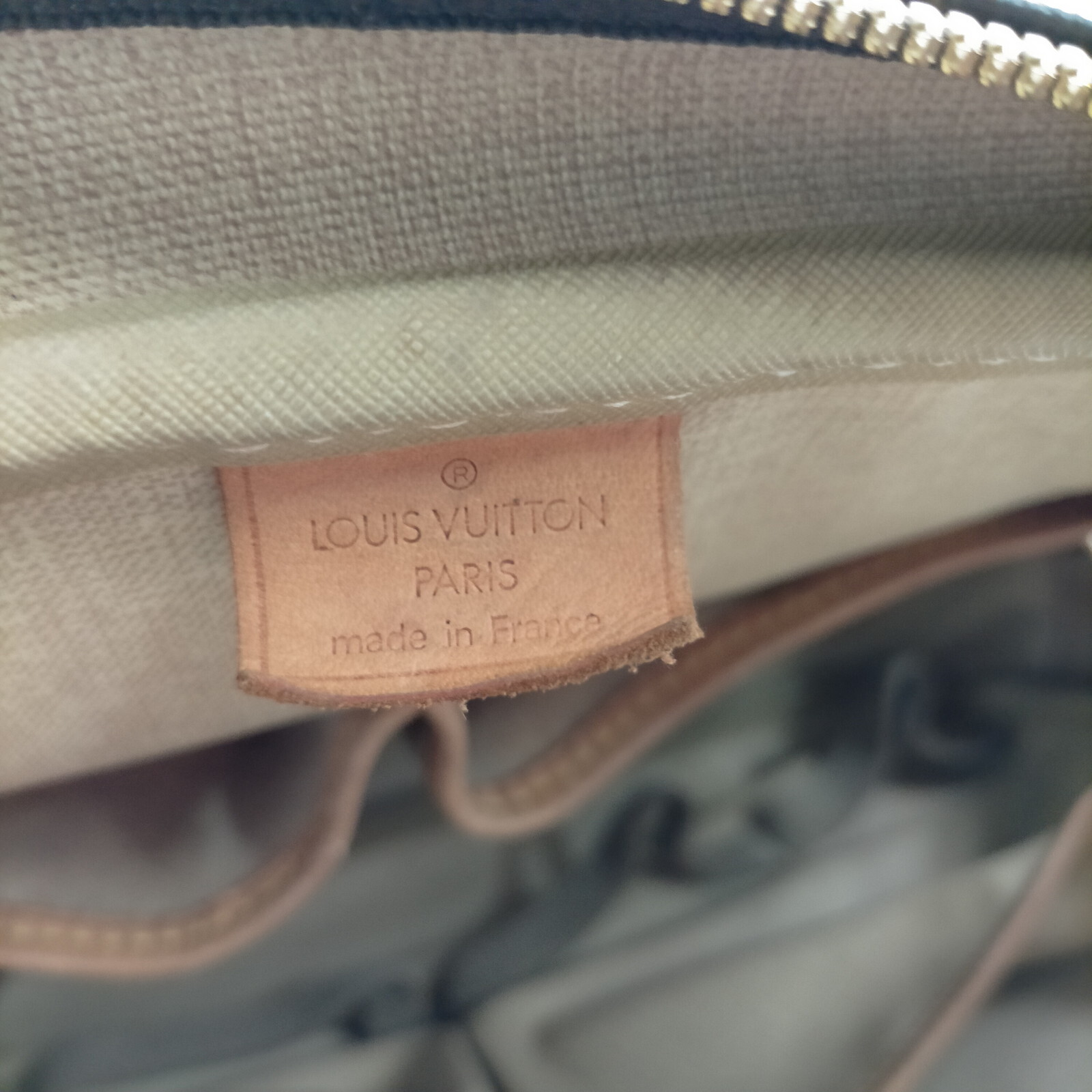 Louis Vuitton LV Hand Bag Deauville Brown Monogram 1165138 eBay