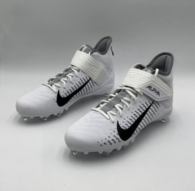 Nike Alpha Menace Pro 2 D Cleats White Wolf Grey CK4277-100  display picture 2