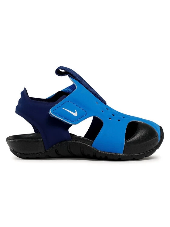 Sandali Bambino Nike Sunray Protect 2 TD 943827 403 Azzurro Nero