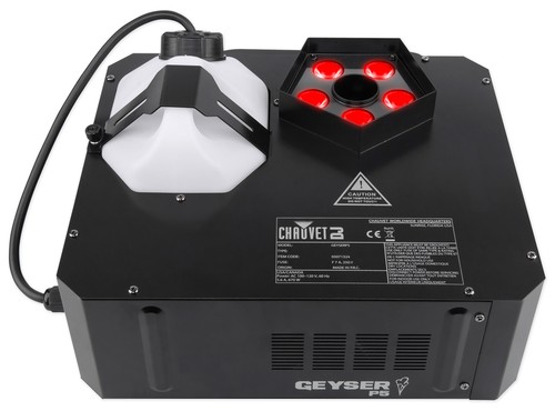 Chauvet DJ GEYSER P5 Fog Machine Fogger, RGBA+UV LED+384 Ch DMX Controller - Picture 3 of 11