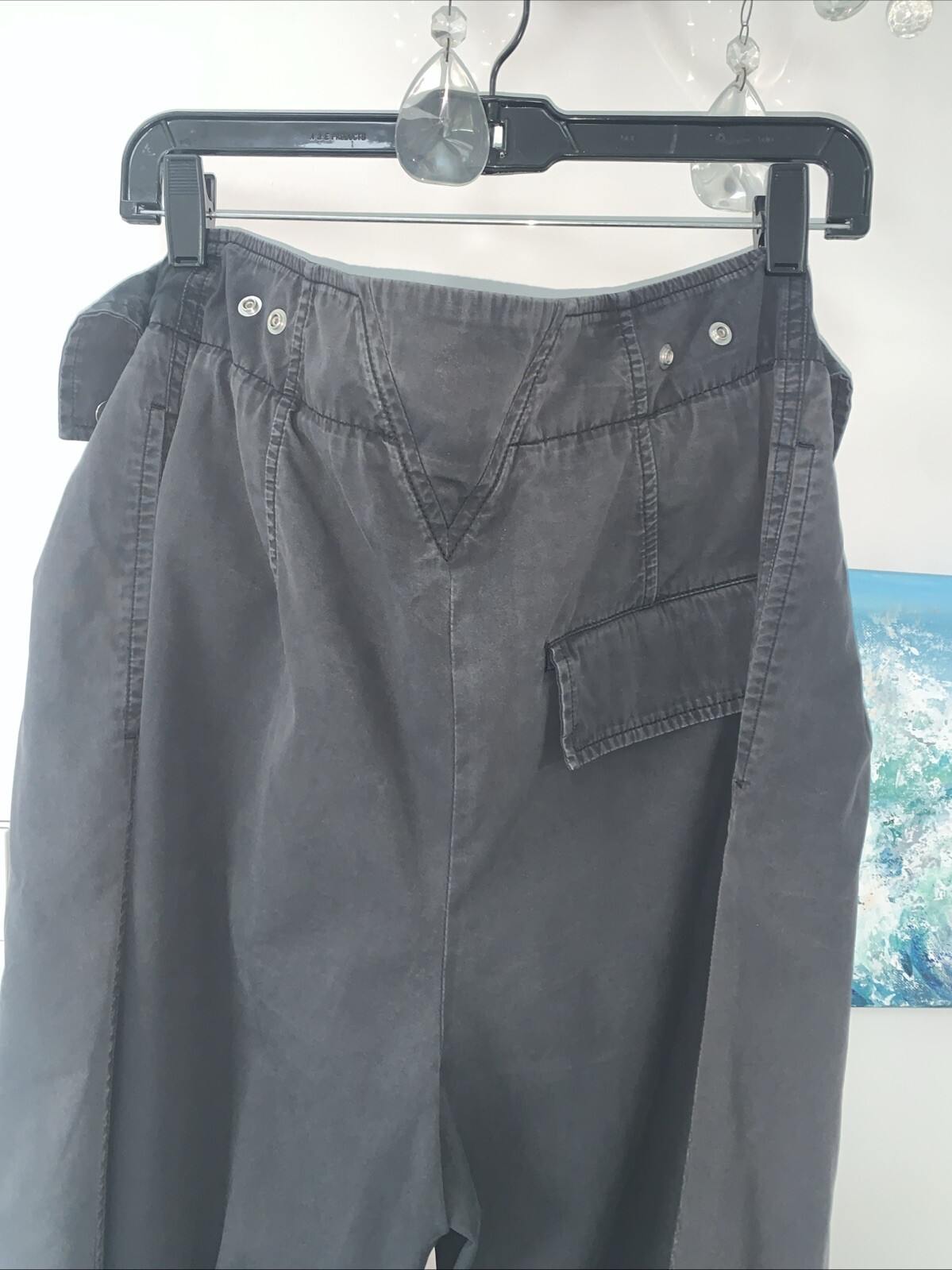 BOTTEGA VENETA Pleated cotton-blend wide-leg pants Size 38  $1200 thumbnail 10