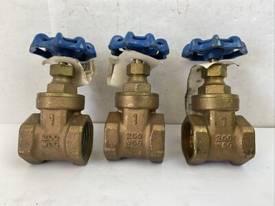 #ad PROFLO PFT300G 1quot; Non Rising Stem Gate Valve Lot Of 3 $39.00