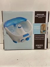 HoMedics Pedicure Spa Heated Footbath Heat Massage Bubble Feet Foot Toenail Bath