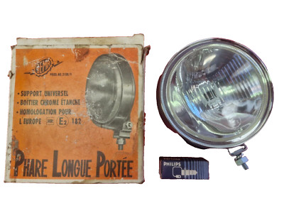 NOS SEMR S.E.M.R. Iode chrome japan 150mm 150 driving light Foglight spot - S124