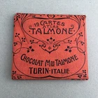 CHOCOLATE TALMONE TURIN MAP COLLECTION ATLAS LIBERTY EARLY 900