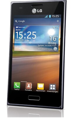 LG  Optimus L5 E610 - 4GB - Schwarz (Ohne Simlock) Smartphone (LGE610.ADEUBK)