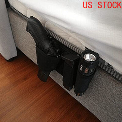 Concealed Carry Car Seat Pistol Holster Mattress Bed Gun Holster Magazine Pouch