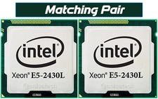 2 x Intel Xeon E5-2430L 2.00GHz 6-Core CPU/Processor 7.2GT/s SR0LL FCLGA135 