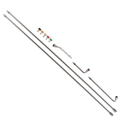 #ad #ad 2x 60quot; Pressure Washer Extension Wand with Curved Poles amp; 5 Spray Nozzles $71.51