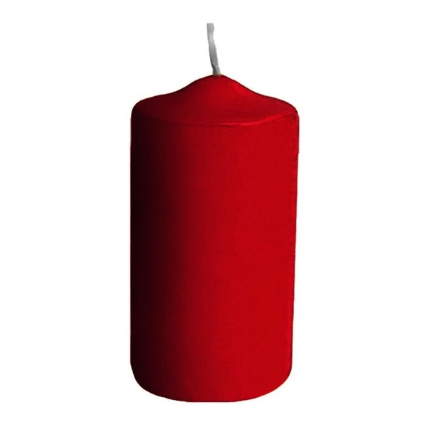 Stumpenkerzen Ø 40 X 80 Mm 10 Stunden Brenndauer Bordeaux-image