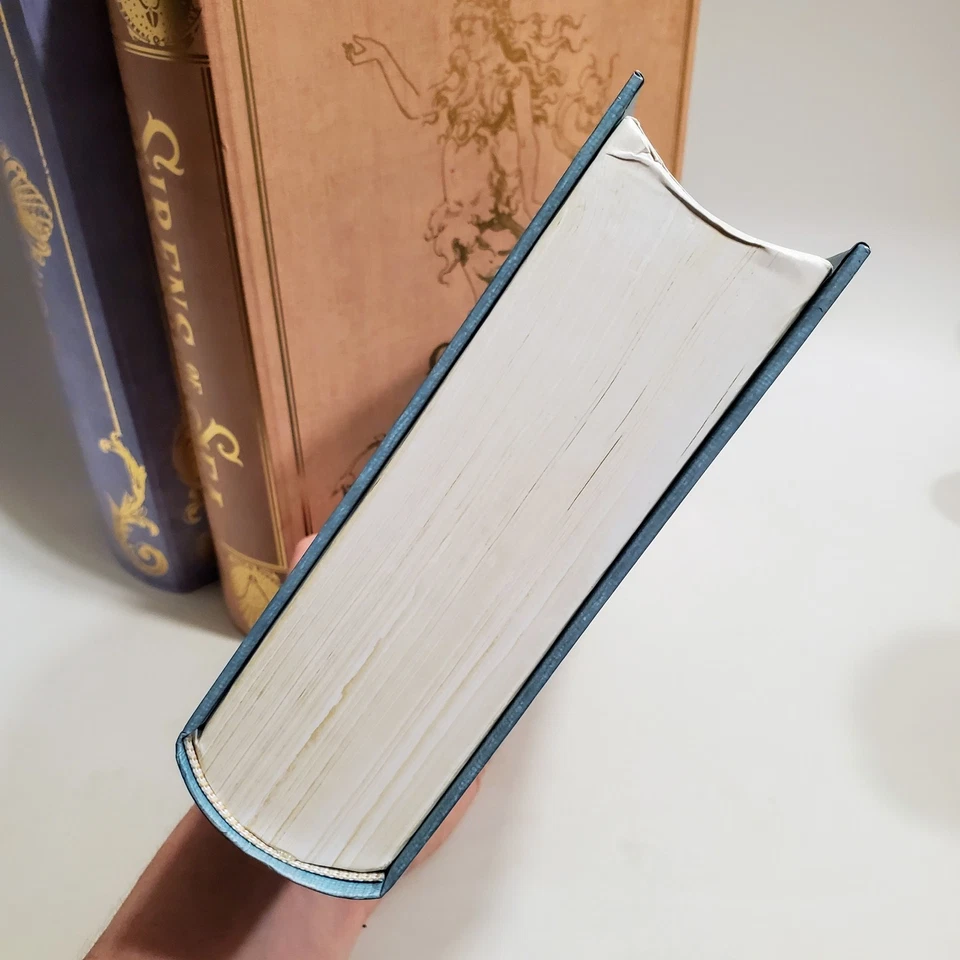 Set 3 Punch Studio Faux Book Paper Boxes Mermaid Sea Sirens Princess Storage NEW - Image 4 of 4