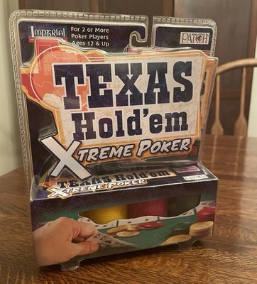 Texas Hold'em Xtreme Poker - Playing Cards Poker Chips - New Sealed Casino Game