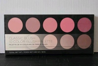 BH Cosmetics Classic Blush 10-Color Blush Palette Makeup Face Cheeks New Sealed