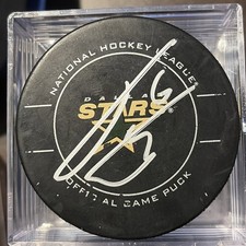 Julius Honka Signed Dallas Stars Hockey Puck