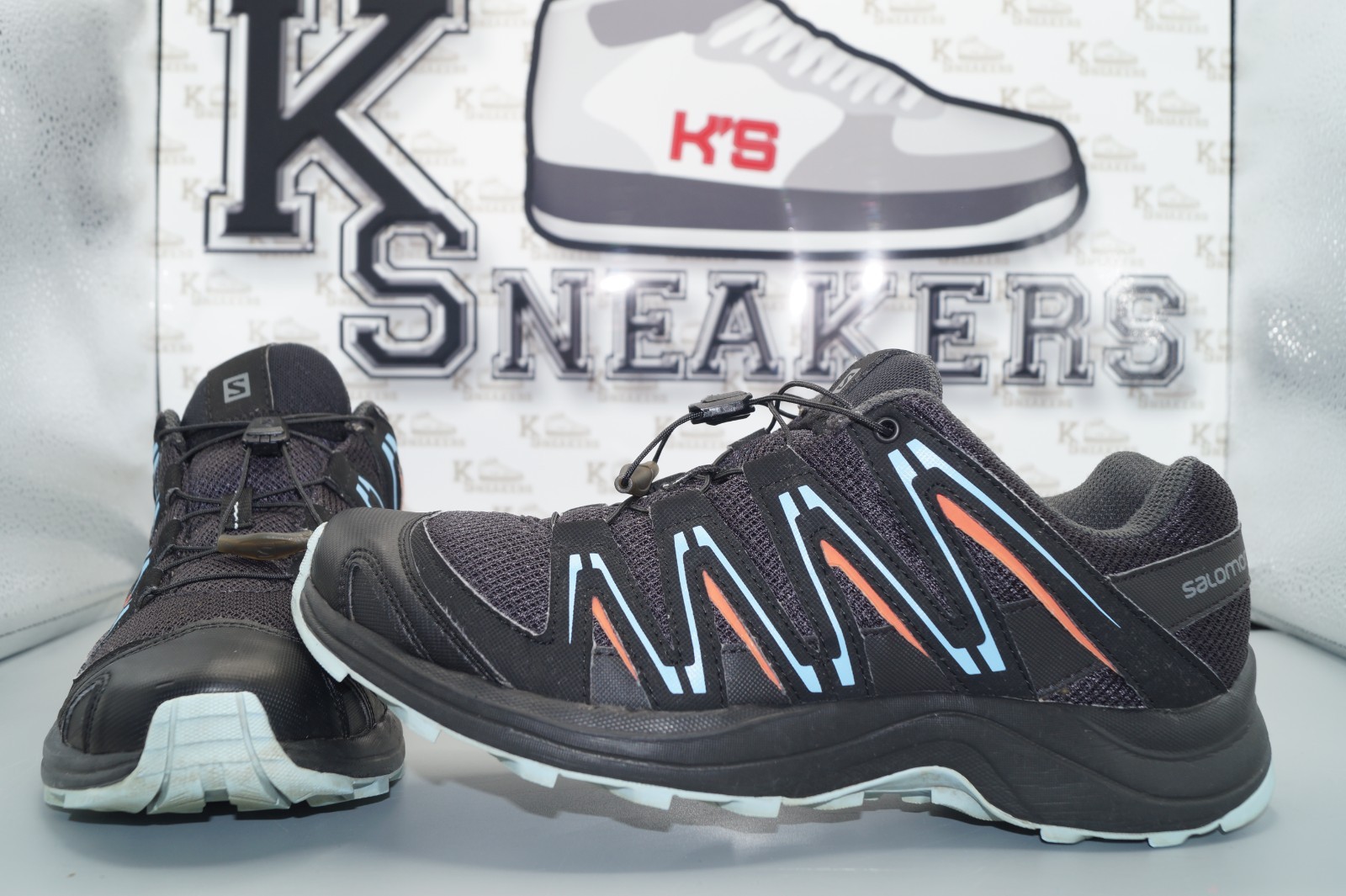 Salomon XA Kuban scarpe da donna EU 42 2 3 US 10 nere 410347 escursionismo escursionismo