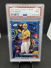 2025 Topps Cosmic Chrome - Paul Skenes #100 Blue Moon /99 PSA 9