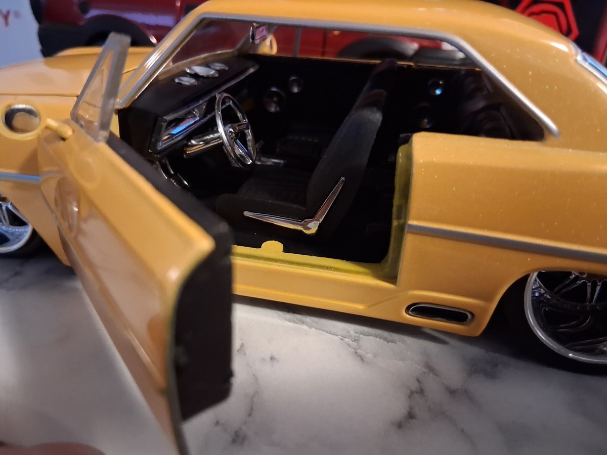 JADA BIGTIME MUSCLE 1967 CHEVY II NOVA SS 1:24 Yellow | eBay