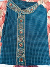 Blue Indian Boys kurta Pajama Set for Age 13,14