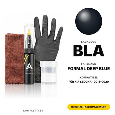 Lackstift Für Kia Sedona BLA Formal Deep Blue Komplett Original KFZ Lackstift