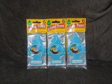 Little Trees 60324 Caribbean Colada Hanging Air Freshener for Car/Home 18 Pack!