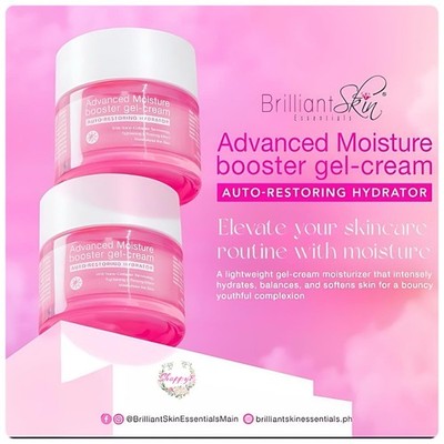 Brilliant Skin Advanced Moisture Booster Gel-cream, Auto Restoring Hydration 50g