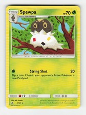 Spewpa SM - Forbidden Light 7/131 Pokemon LP