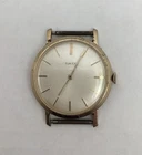 Vintage Mens Wind Up Watch Timex Wafer Thin * no band * RUNS