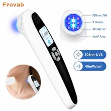 308nm UVB Blue Light Therapy Device 9 Diodes Skin Phototherapy Lamp 45mW/cm