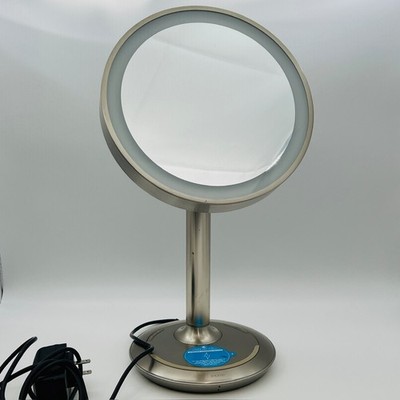 iHome LUX POWER iCVBTW11 LED Vanity Mirror Bluetooth No Cord EUC
