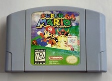 Super Mario 64 (Nintendo 64, 1996) Game Only - Tested - Authentic - Working