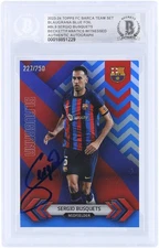 Autographed FC Barcelona Card Fanatics Authentic COA Item#14390264
