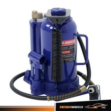 Pneumatic 20 Ton Air Hydraulic Bottle Jack W Manual Lifting Automotive Repair