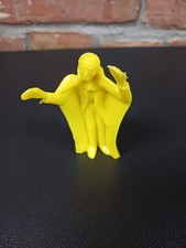 Vintage 1960's Palmer Plastic Monsters Yellow Dracula