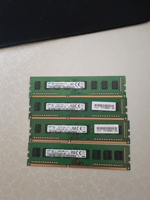 16GB (4x 4GB) SAMSUNG RAM Memory 1Rx8 PC3 12800U
