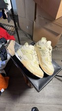 Jordan 4 Off White Sail