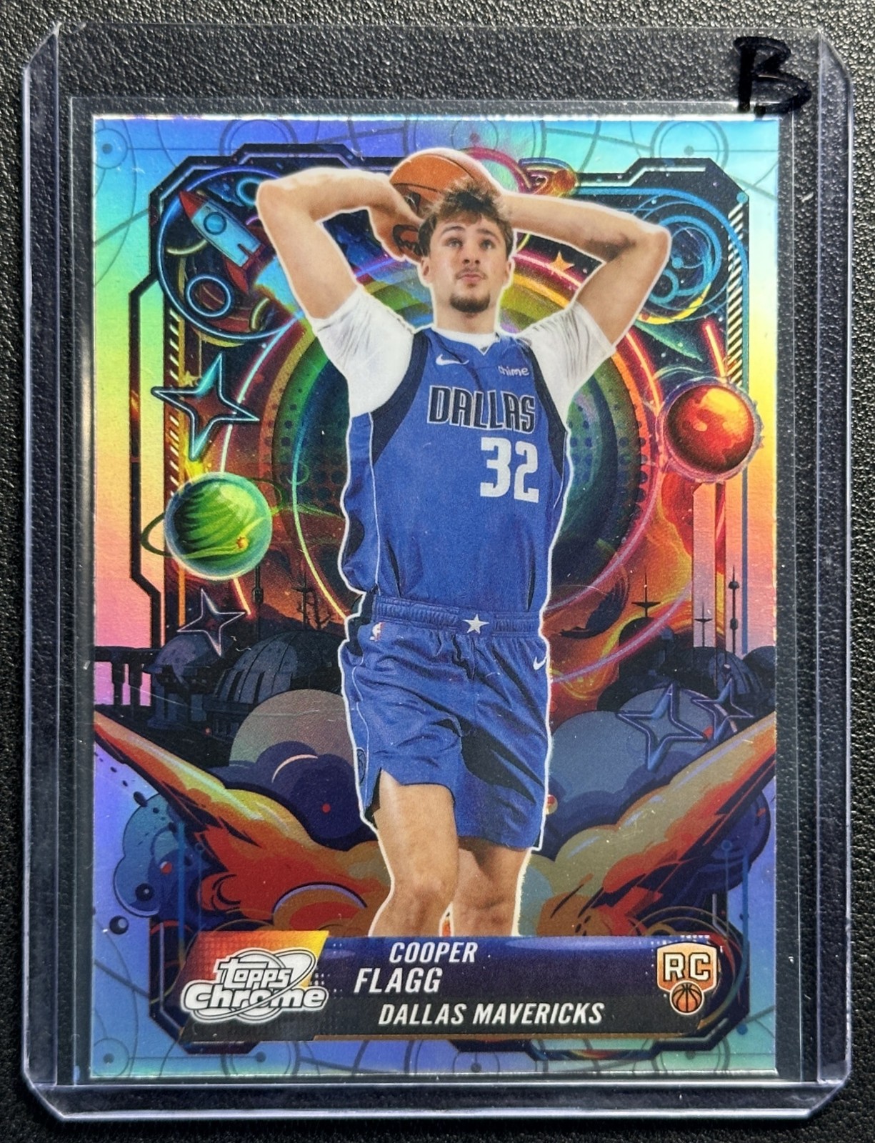 COOPER FLAGG 2025-26 TOPPS COSMIC CHROME #PRP-16 ROOKIE PROPULSION REFRACTOR B