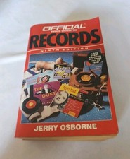 1990 Official Price Guide To Records Book By Jerry Osborne 9th Edition (MH65)